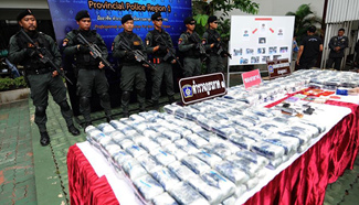 1 mln amphetamine tablets seized in Thailand