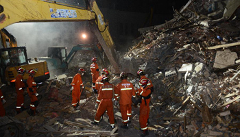 17 killed in east China residential building collapse