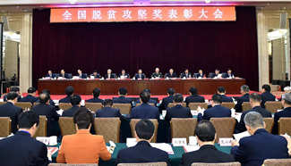 Chinese vice premier attends commendation meeting in Beijing