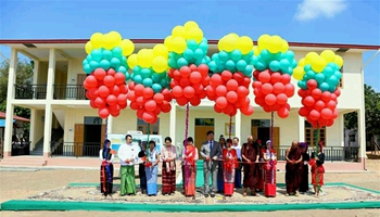 China-Myanmar friendship school building inaugurated in Shwekyin