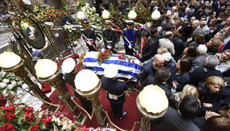 Funeral of former Uruguayan president held in Montevideo