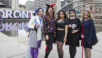 2016 Toronto Zombie Walk held in Canada