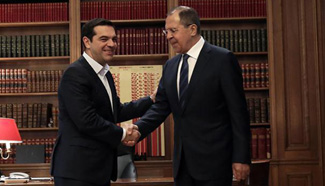 Greece, Russia urge for "fair" int'l cooperation to face common challenges