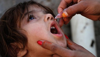 Afghanistan kicked off a fresh vaccination campaign against polio