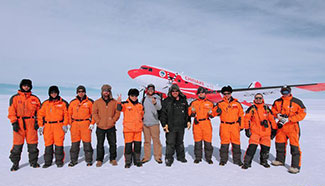 China's aircraft Snow Eagle 601 arrives in Antarctica