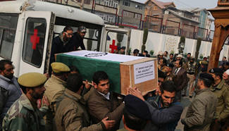 Indian policeman killed in gunfight in Indian-controlled Kashmir