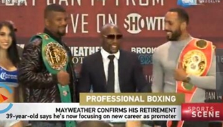 Boxer Floyd Mayweather confirms his retirement to concentrate on boxing promotion