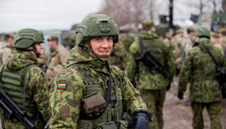 Iron sword 2016 multinational military exercise kicks off in Lithuania