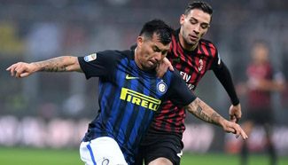Inter Milan draws with AC Milan during Italian Serie A