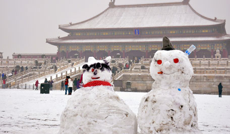 Beijing braces for first snowfall