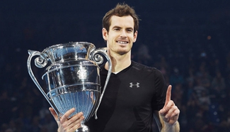 Murray beats Djokovic to win ATP Finals title, secure year-end world No. 1