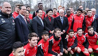 Chinese vice premier calls for closer China-Germany football cooperation