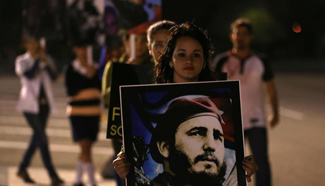 Castro's ashes begin three-day procession east across 13 Cuban provinces