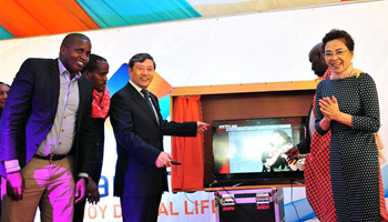 Chinese company launches satellite digital television project in Kenya