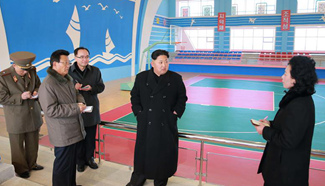 Top DPRK leader gives field guidance to remodeled children's camp