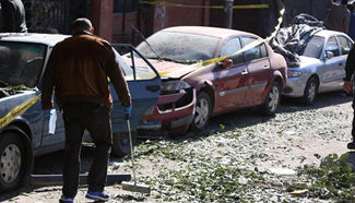 At least 6 policemen killed in checkpoint blast in Cairo
