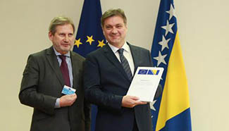 Questionnaire on BiH's readiness for joining EU handed