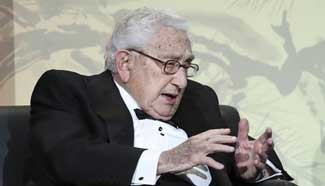 Kissinger emphasizes importance of US-China cooperative ties for world