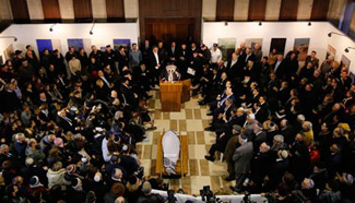 Funeral of Yaakov Neeman held in Jerusalem