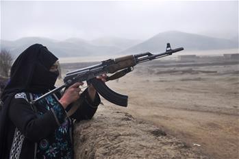 Hundreds of women take arms against armed insurgents in Afghanistan