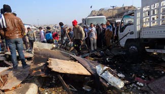 11 killed in suicide car bomb attack in Iraq's Baghdad