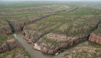 Scenery of Katherine Gorge in Northern Territory, Australia