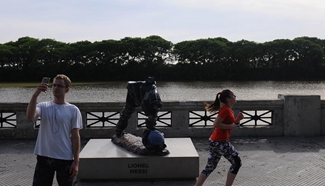 Statue of famous soccer player Lionel Messi vandalized in Argentina