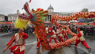 Chinese Lunar New Year celebrated in London