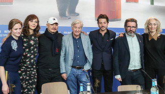 Jury members for 67th Berlinale Int'l Film Festival seen in Berlin