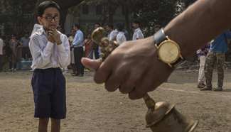 Blind students participate in annual sports event in India