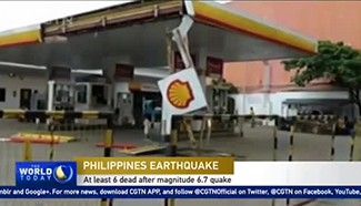 At least 6 dead after magnitude 6.7 quake in Philippines