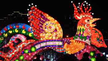 Lantern fair held in N China to celebrate Lantern Festival