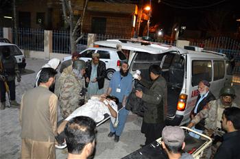 2 killed, 11 wounded in roadside blast in Quetta