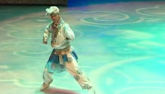 Peking Opera on ice skates
