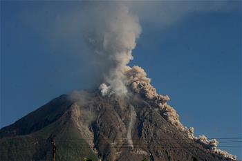 In pics: volcanic ash spew from Mount Sinabung in Indonesia