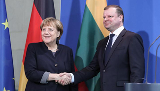 Lithuanian, German leaders discuss construction of Belarus nuclear power plant