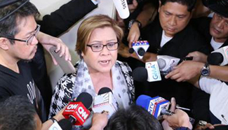 Philippine police arrest female lawmaker allegedly involved in illegal drug trading