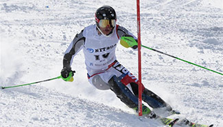 Highlights of men's slalom of Alpine Skiing at Winter Asiad