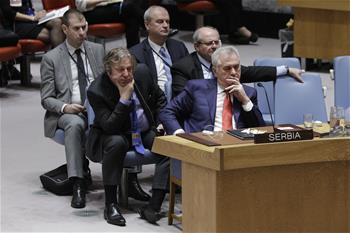 Serbian president attends meeting of UNSC in New York