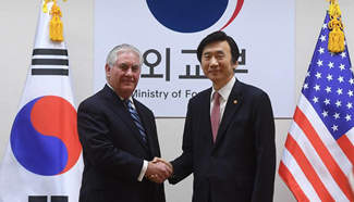 U.S. state secretary says all options on table for Korean Peninsula nuke issue