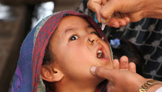 Afghanistan kicks off vaccination campaign against polio
