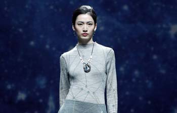 Creations by Deng Zhaoping presented at China Fashion Week