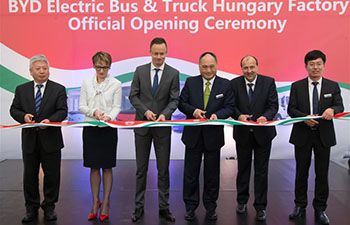 BYD opens first European electric bus factory in Hungary