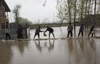 In pics: flooded area in Indian-controlled Kashmir
