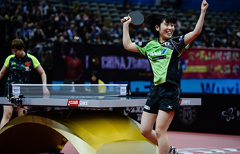 ITTF Asian Table Tennis championships women's singles semifinal: Japan wins China 3-0