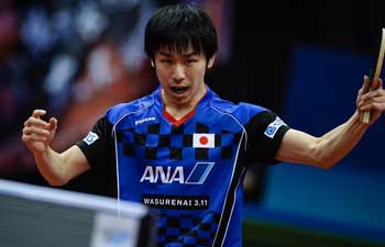 Japan's Niwa Koki advances to semifinal at Asian Table Tennis championships