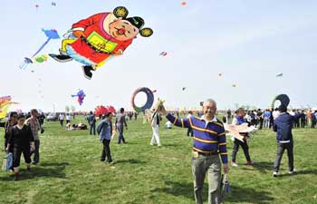 34th Weifang Int'l Kite Festival kicks off