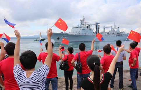 Chinese naval fleet wraps up visit to Philippines