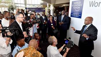 Opening plenary of World Economic Forum on Africa held in Durban
