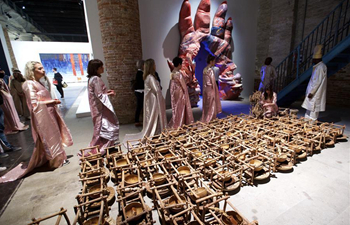 57th Art Biennale attracts visitors in Venice